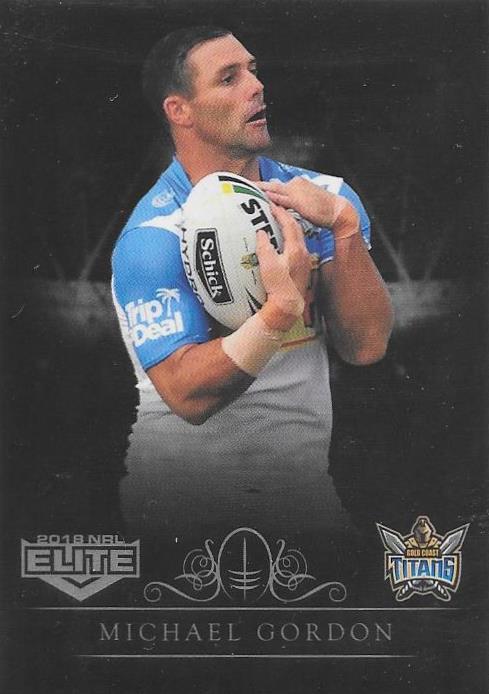 2018 ESP TLA NRL Elite Rugby League Black Parallel card - 1 to 99 - Pick Your Card