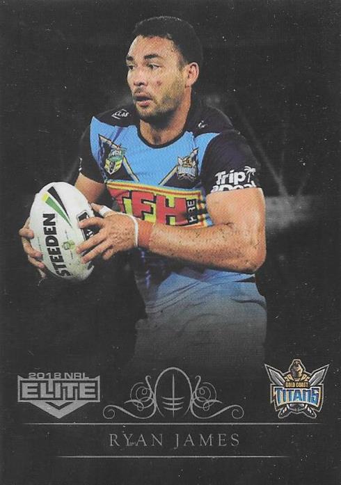 2018 ESP TLA NRL Elite Rugby League Black Parallel card - 1 to 99 - Pick Your Card