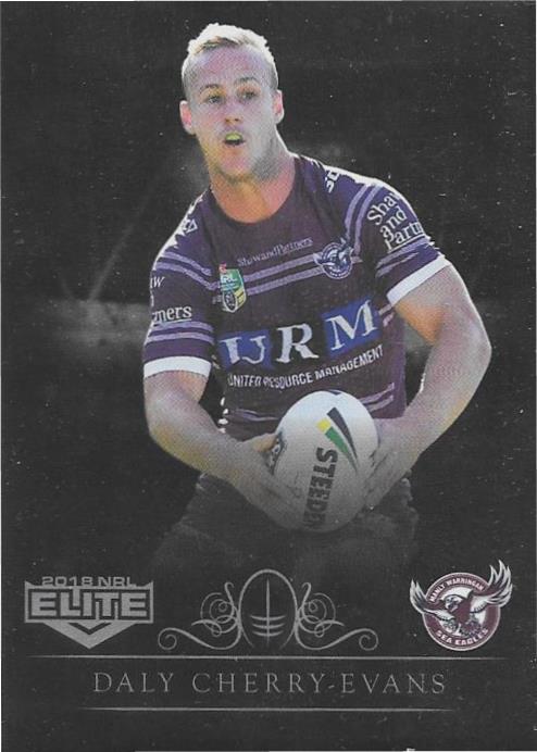 2018 ESP TLA NRL Elite Rugby League Black Parallel card - 1 to 99 - Pick Your Card