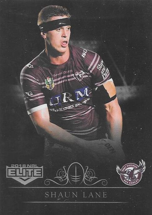 2018 ESP TLA NRL Elite Rugby League Black Parallel card - 1 to 99 - Pick Your Card