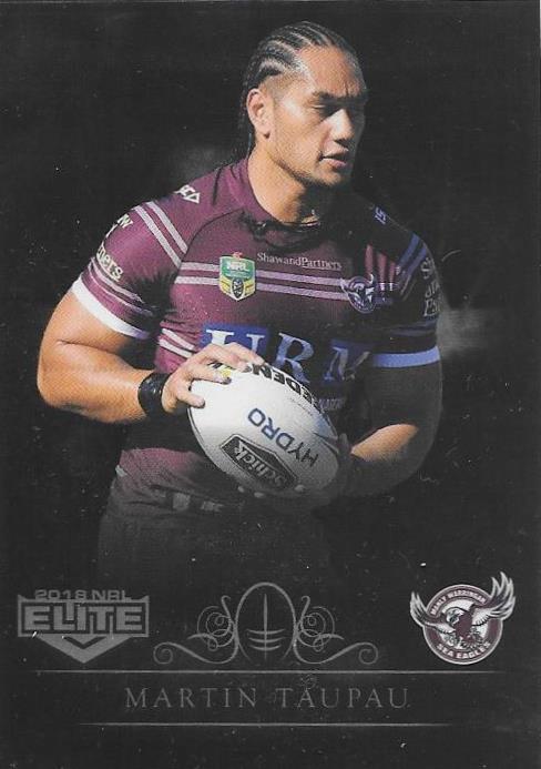 2018 ESP TLA NRL Elite Rugby League Black Parallel card - 1 to 99 - Pick Your Card