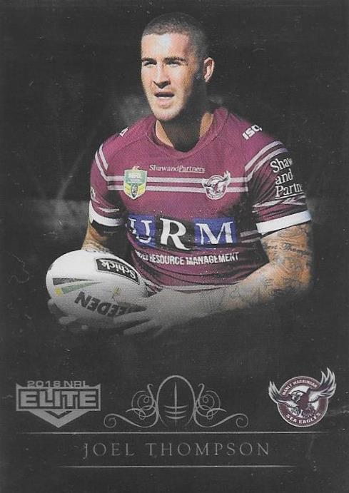 2018 ESP TLA NRL Elite Rugby League Black Parallel card - 1 to 99 - Pick Your Card