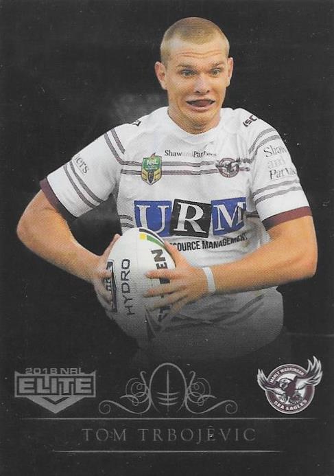 2018 ESP TLA NRL Elite Rugby League Black Parallel card - 1 to 99 - Pick Your Card