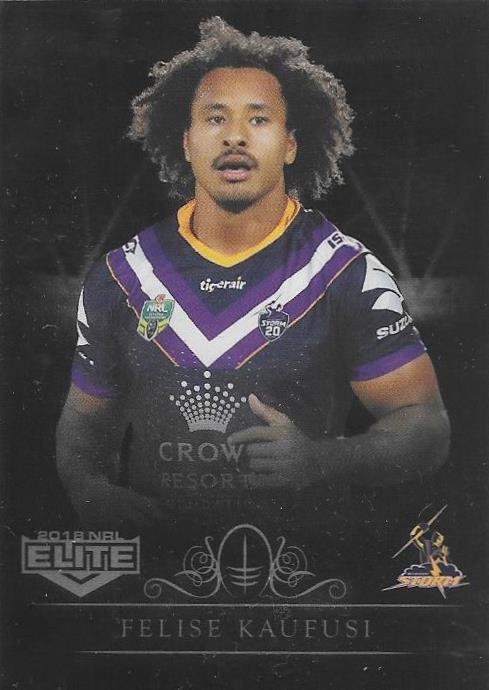 2018 ESP TLA NRL Elite Rugby League Black Parallel card - 1 to 99 - Pick Your Card