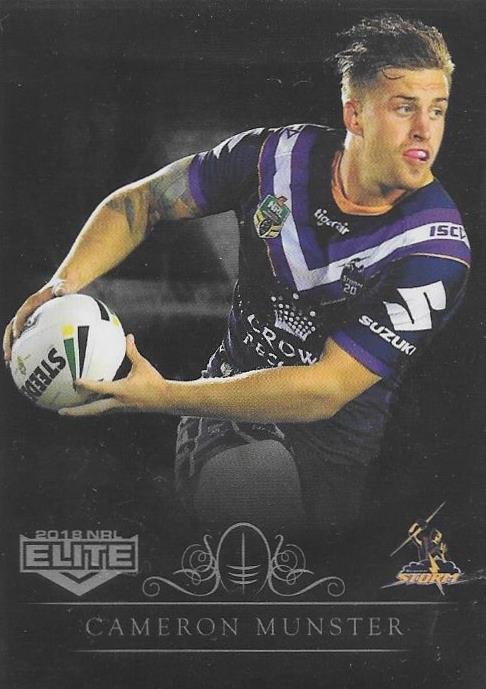 2018 ESP TLA NRL Elite Rugby League Black Parallel card - 1 to 99 - Pick Your Card