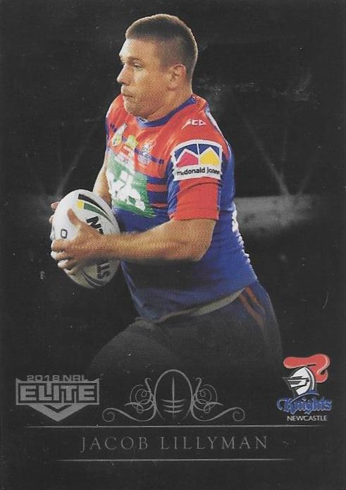 2018 ESP TLA NRL Elite Rugby League Black Parallel card - 1 to 99 - Pick Your Card