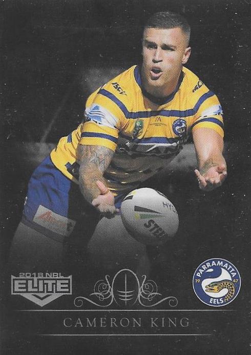 2018 ESP TLA NRL Elite Rugby League Black Parallel card - 1 to 99 - Pick Your Card