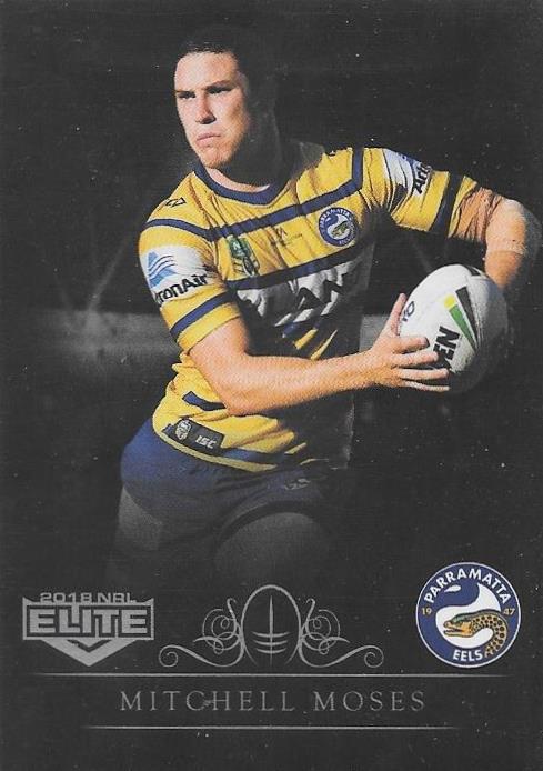 2018 ESP TLA NRL Elite Rugby League Black Parallel card - 1 to 99 - Pick Your Card