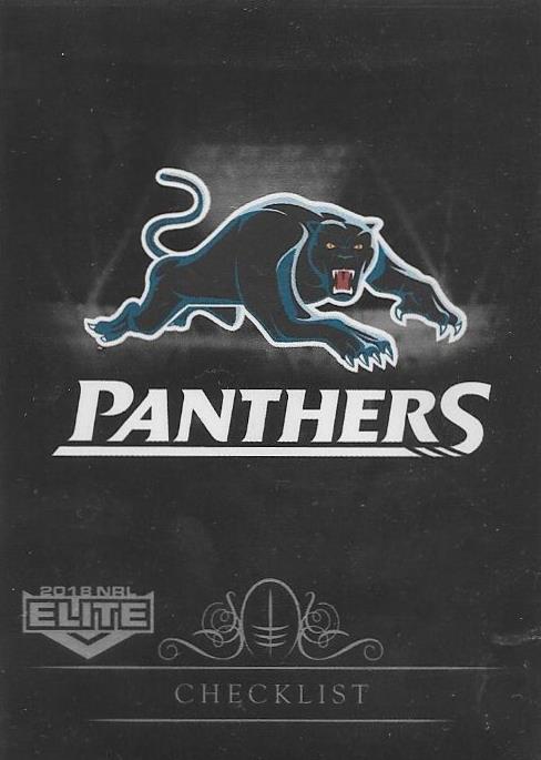 2018 ESP TLA Elite Rugby League Black Parallel card - 101 to 159 - Pick Your Card