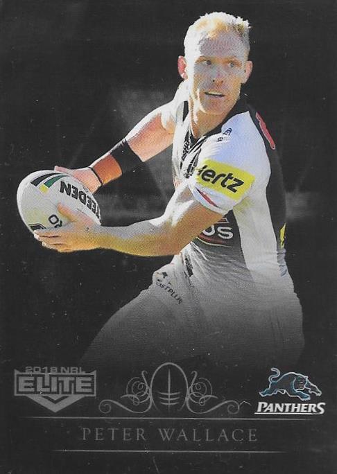 2018 ESP TLA Elite Rugby League Black Parallel card - 101 to 159 - Pick Your Card