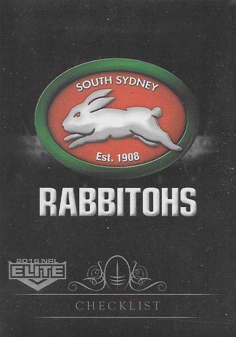 2018 ESP TLA Elite Rugby League Black Parallel card - 101 to 159 - Pick Your Card