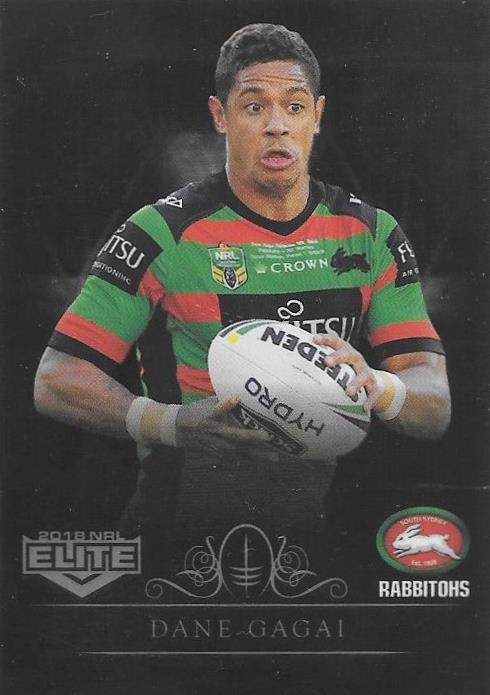 2018 ESP TLA Elite Rugby League Black Parallel card - 101 to 159 - Pick Your Card