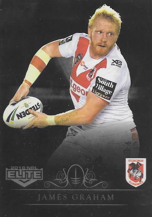 2018 ESP TLA Elite Rugby League Black Parallel card - 101 to 159 - Pick Your Card