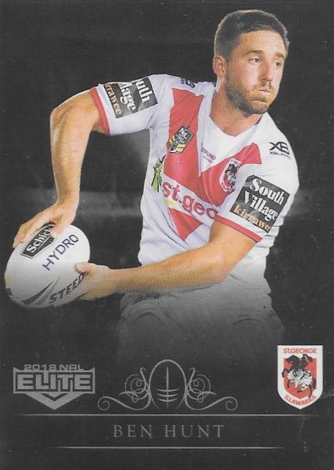 2018 ESP TLA Elite Rugby League Black Parallel card - 101 to 159 - Pick Your Card