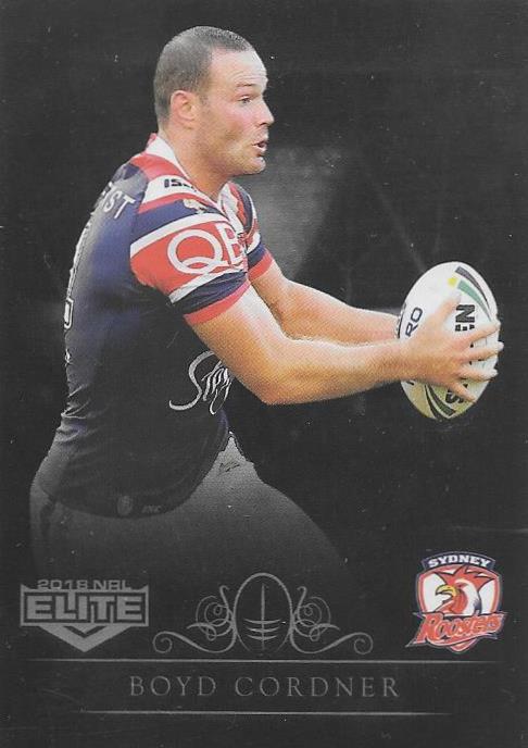 2018 ESP TLA Elite Rugby League Black Parallel card - 101 to 159 - Pick Your Card