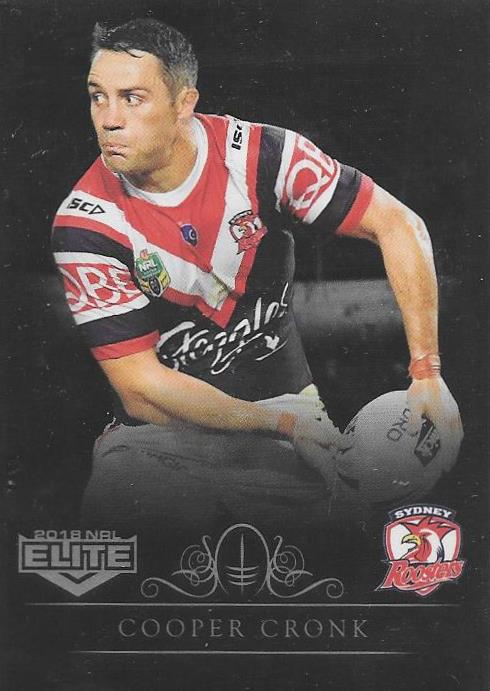 2018 ESP TLA Elite Rugby League Black Parallel card - 101 to 159 - Pick Your Card