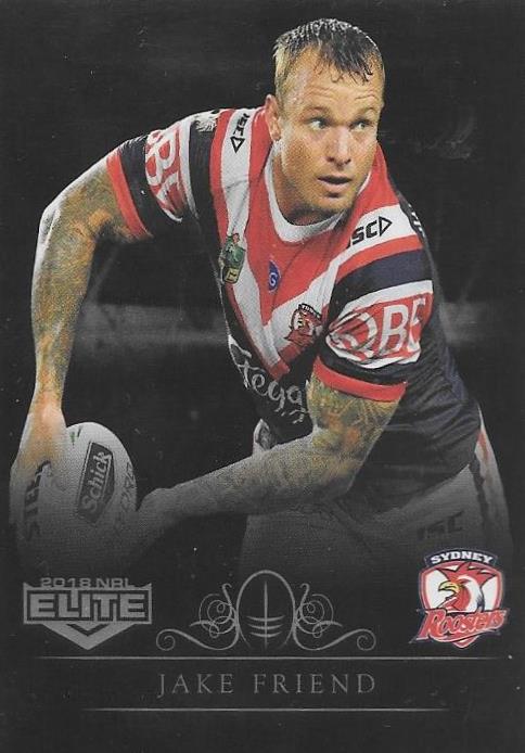 2018 ESP TLA Elite Rugby League Black Parallel card - 101 to 159 - Pick Your Card