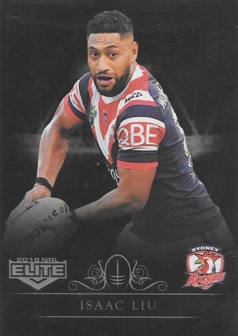 2018 ESP TLA Elite Rugby League Black Parallel card - 101 to 159 - Pick Your Card