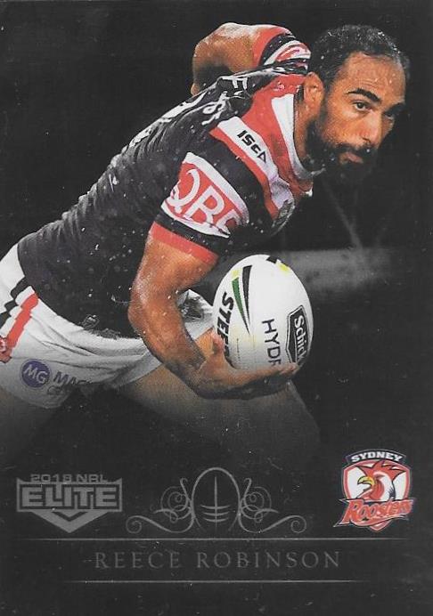 2018 ESP TLA Elite Rugby League Black Parallel card - 101 to 159 - Pick Your Card