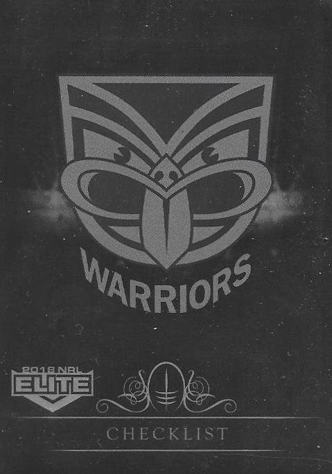 2018 ESP TLA Elite Rugby League Black Parallel card - 101 to 159 - Pick Your Card