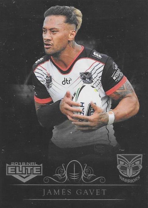 2018 ESP TLA Elite Rugby League Black Parallel card - 101 to 159 - Pick Your Card