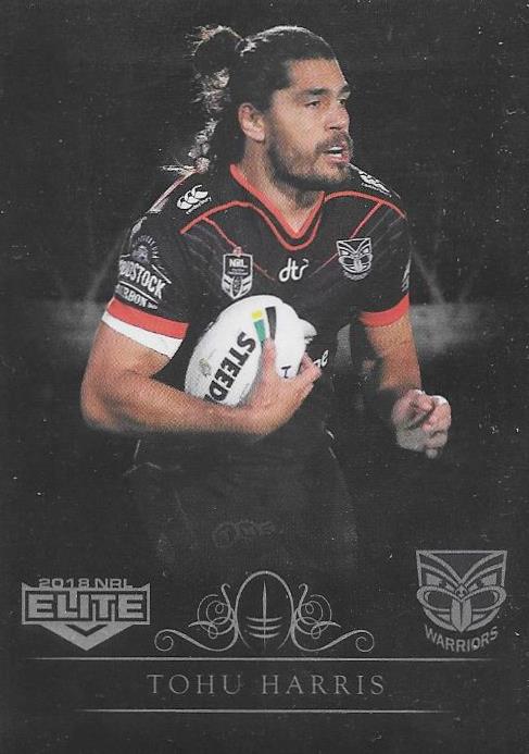 2018 ESP TLA Elite Rugby League Black Parallel card - 101 to 159 - Pick Your Card