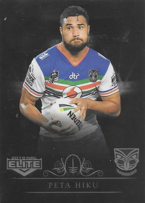 2018 ESP TLA Elite Rugby League Black Parallel card - 101 to 159 - Pick Your Card