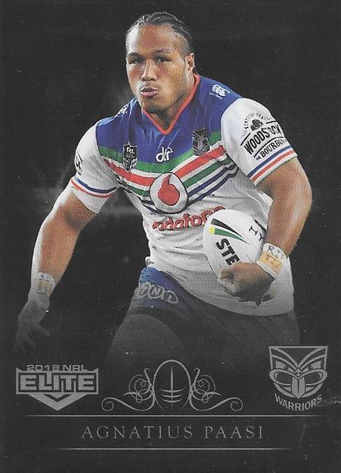 2018 ESP TLA Elite Rugby League Black Parallel card - 101 to 159 - Pick Your Card