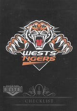 2018 ESP TLA Elite Rugby League Black Parallel card - 101 to 159 - Pick Your Card