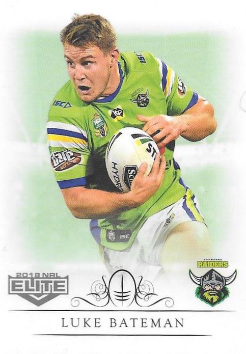 2018 ESP TLA Elite Rugby League Common card - 1 to 99 - Pick Your Card