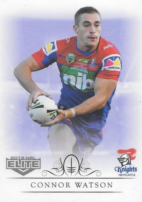 Connor Watson, Box card, 2018 TLA esp Elite NRL