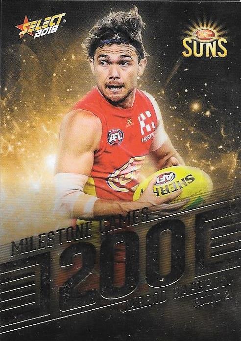 Jarrod Harbrow, 200 Games Milestone, 2018 Select AFL Footy Stars