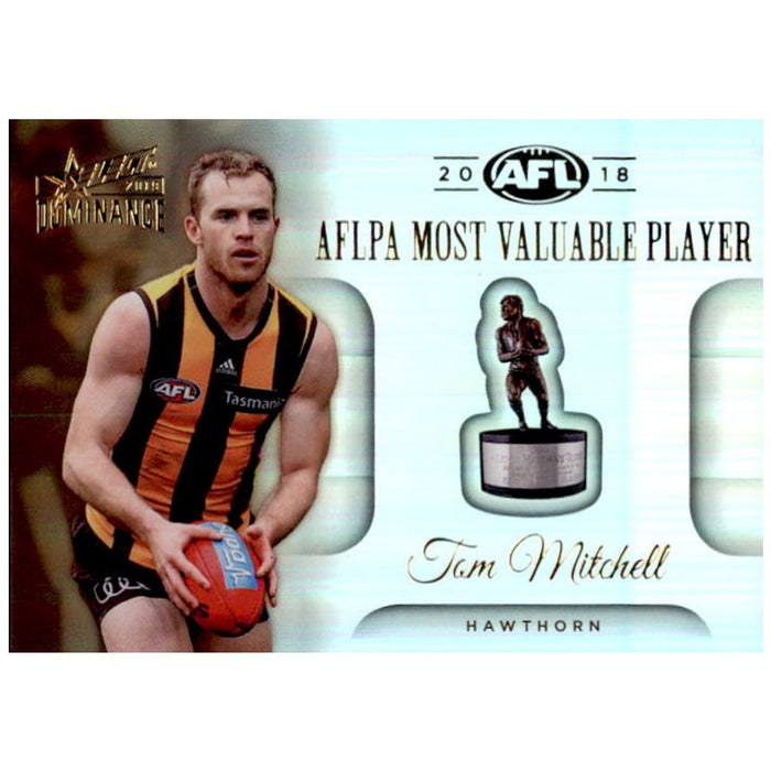 Tom Mitchell, AFLPA MVP, 2019 Select AFL Dominance