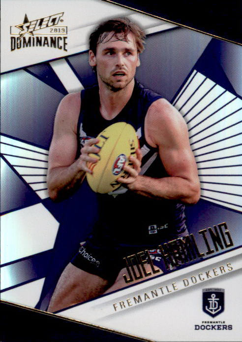 Joel Hamling, Holofoil Parallel, 2019 Select AFL Dominance