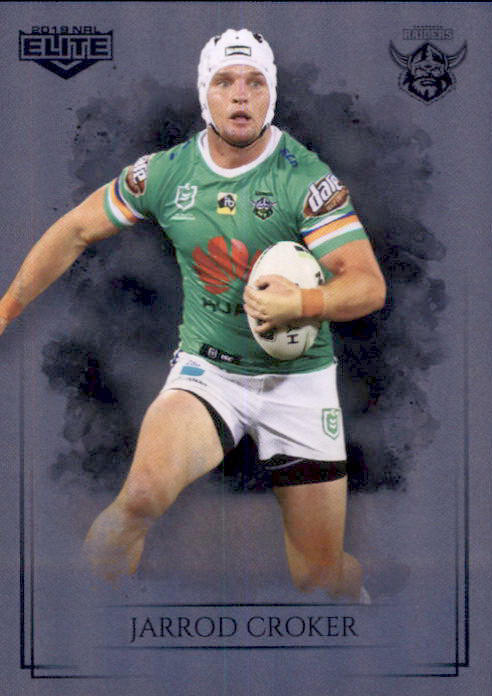 Jarrod Croker, Silver Special Parallel, 2019 TLA Elite NRL