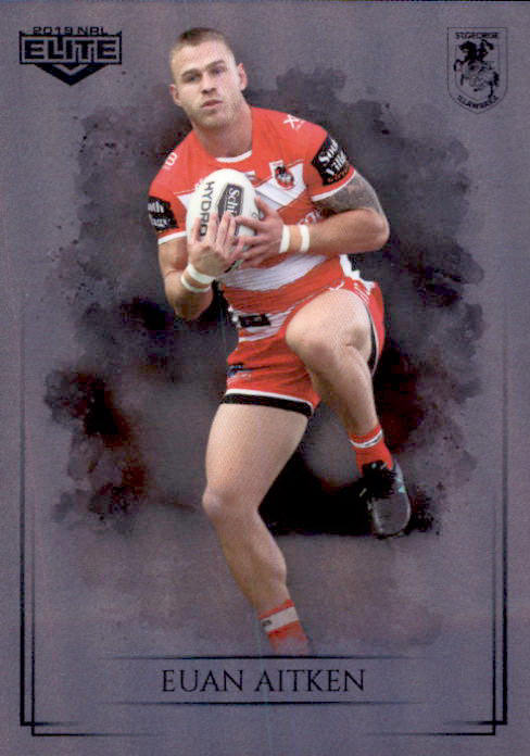 Euan Aitken, Silver Special Parallel, 2019 TLA Elite NRL