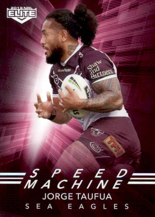 Jorge Taufua, Speed Machine, 2019 TLA Elite NRL