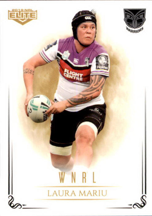 Laura Mariu, WNRL, 2019 TLA Elite NRL