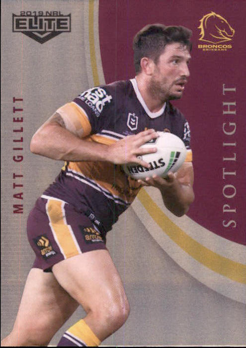 Matt Gillett, Spotlight, 2019 TLA Elite NRL