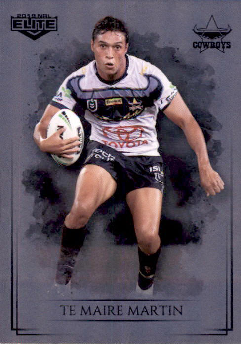 Te Maire Martin, Silver Special Parallel, 2019 TLA Elite NRL