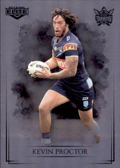 Kevin Proctor, Silver Special Parallel, 2019 TLA Elite NRL