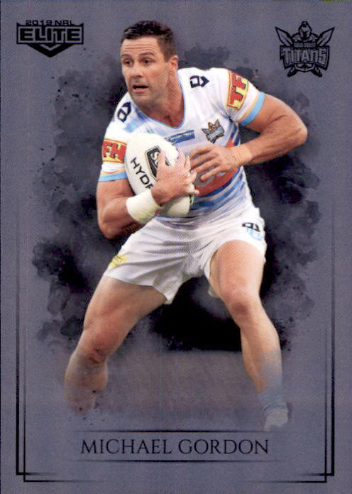 Michael Gordon, Silver Special Parallel, 2019 TLA Elite NRL