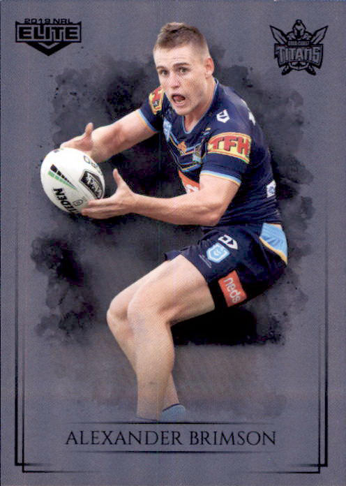 Alexander Brimson, Silver Special Parallel, 2019 TLA Elite NRL