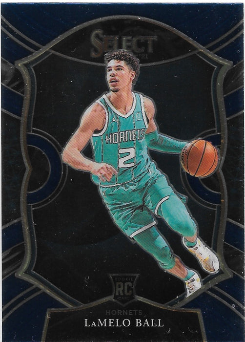 LaMelo Ball, RC, 2020-21 Panini Select Basketball NBA