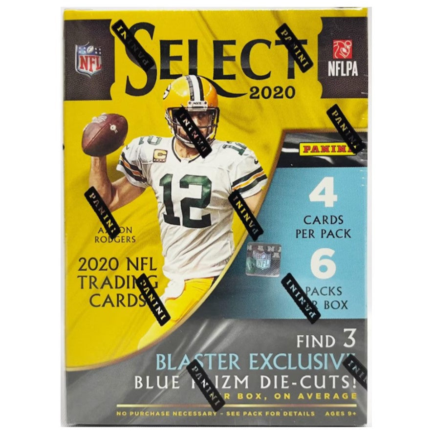 2020 Panini Select NFL Football Blaster Box -Blue Prizms