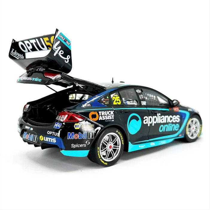 Biante Holden ZB Commodore WAUR, Mostert & Holdsworth No. 25 2021 REPCO Bathurst 1000 Race Winner, 1:18 Scale Diecast Car