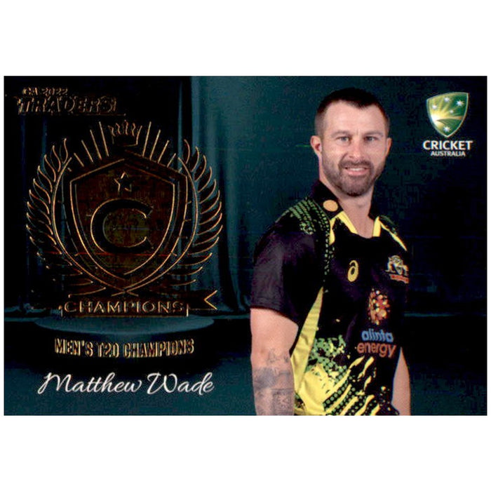 Matthew Wade, Champions, 2022-23 TLA Traders Cricket Australia & BBL Trading Cards