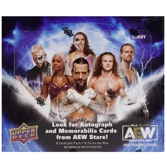 2022 Upper Deck AEW All Elite Wrestling Hobby Box