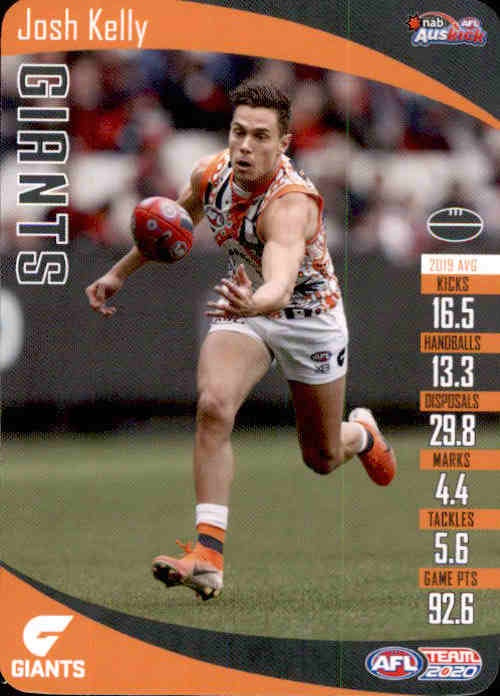Josh Kelly, Auskick, 2022 Teamcoach AFL