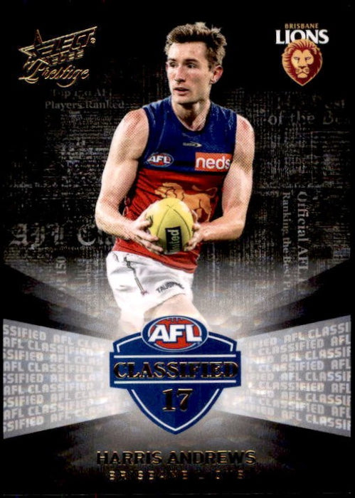 Harris Andrews, Black Classified, 2022 Select AFL Prestige